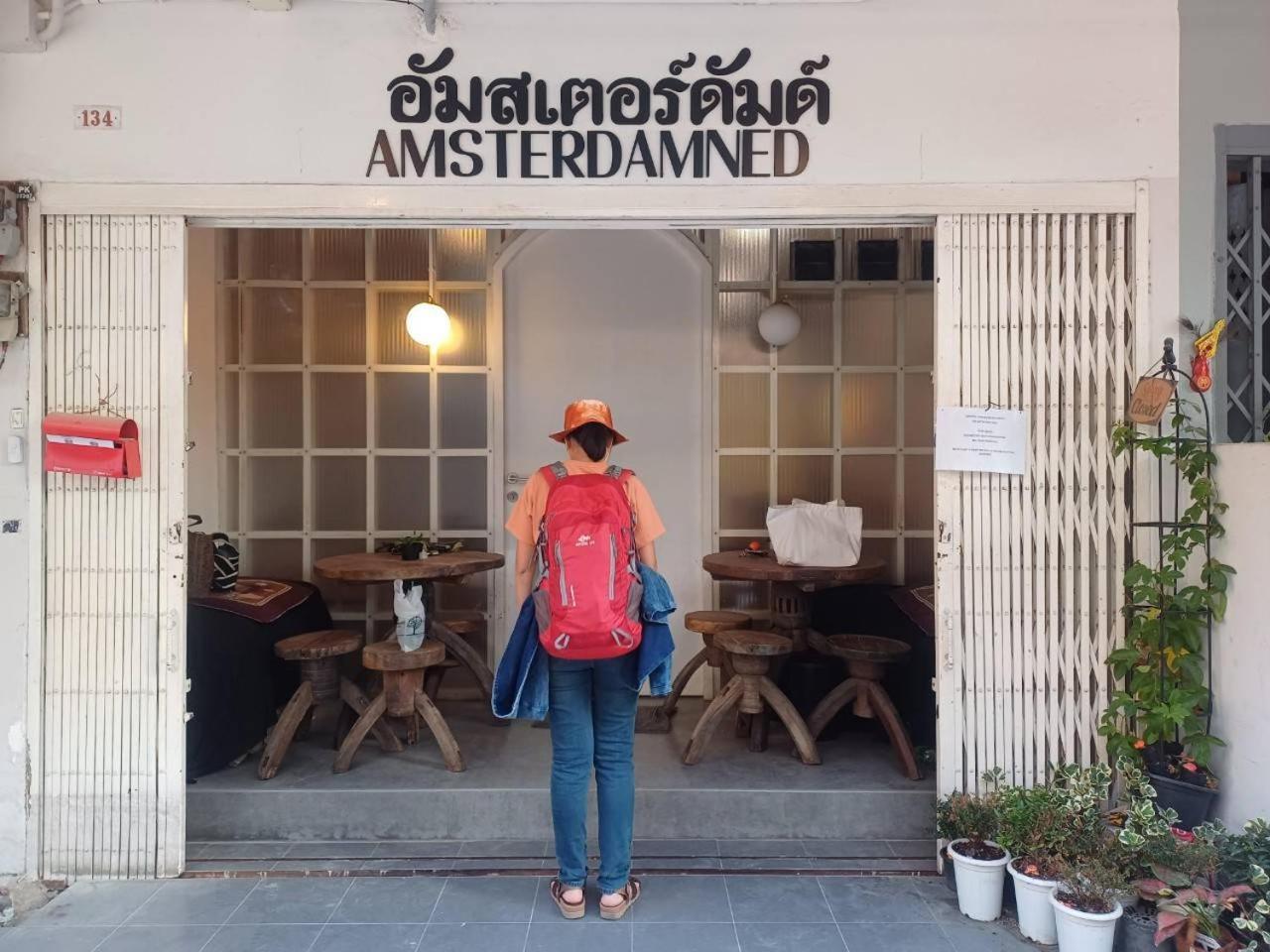 Amsterdamned Hostel Bangkok Bagian luar foto